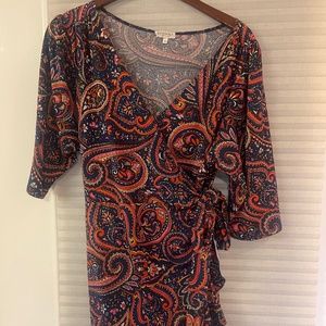 Kiyonna Wrap Dress of fun and flirty wrap dress